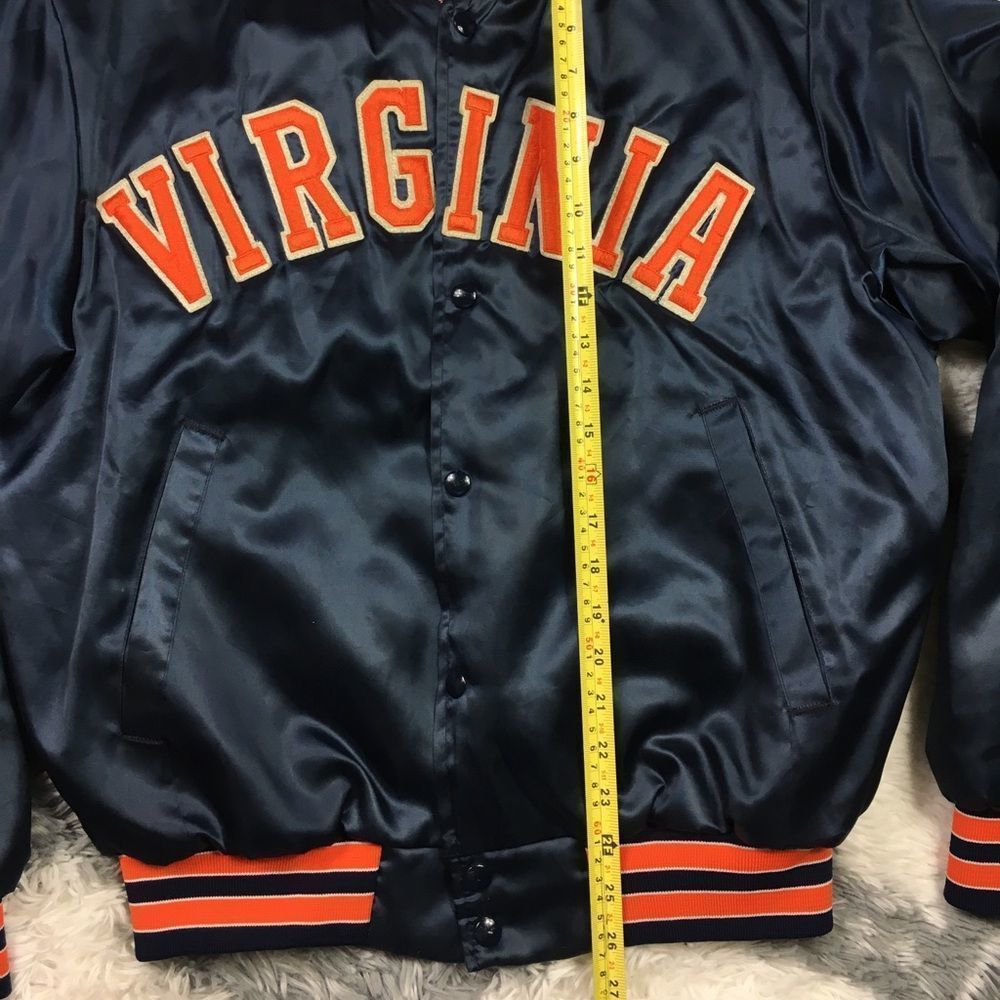 Men vintage swingster virginia cavaliers snap button jacket size L Pre-owned - Picture 7 of 9